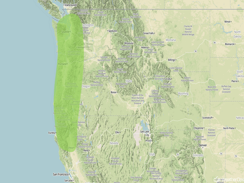 Excessive Rainfall Risk Outline for Wednesday, February 15, 2017