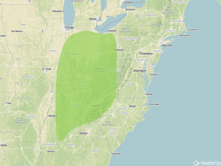 Excessive Rainfall Risk Outline for Thursday, March 30, 2017
