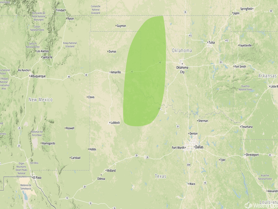 Excessive Rainfall Risk Outline for Thursday, April 13, 2017