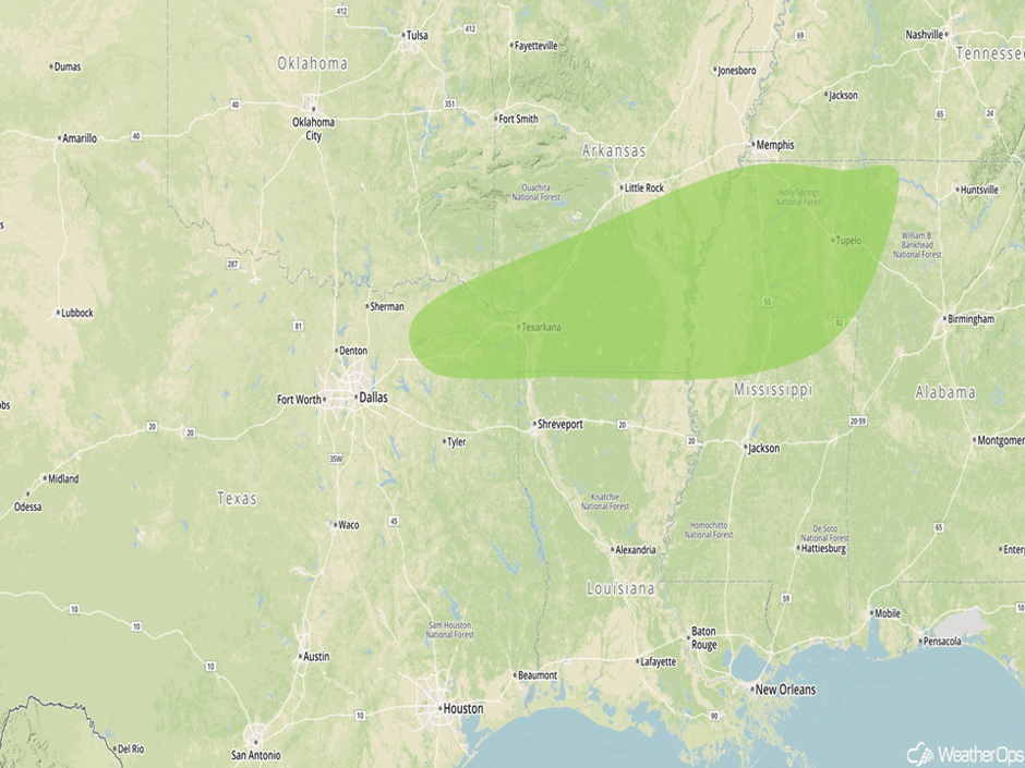 Excessive Rainfall Risk Outline for Monday, August 14, 2017