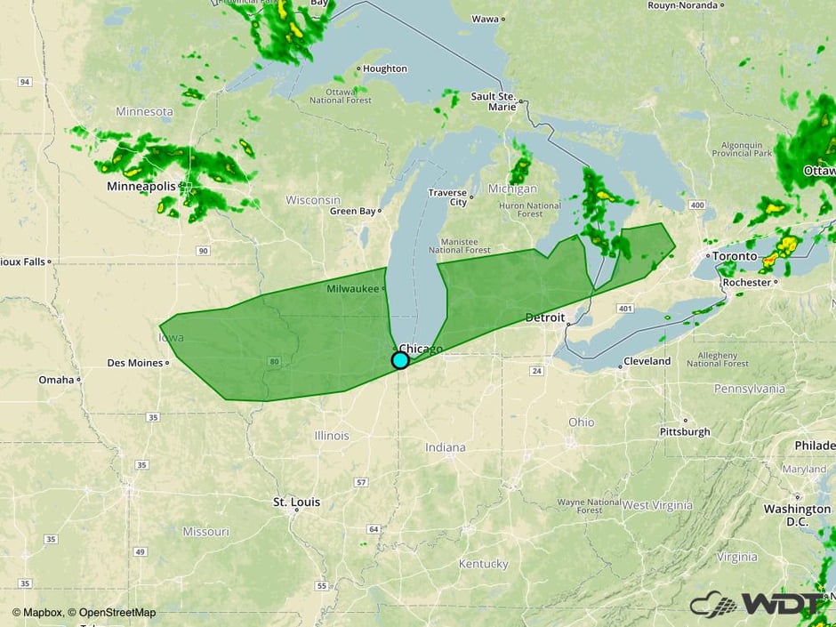 Excessive Rainfall Risk Outline for Thursday, June 22, 2017