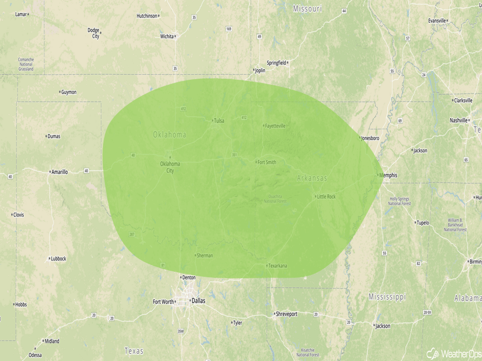 Excessive Rainfall Risk Outline for Sunday, August 13, 2017