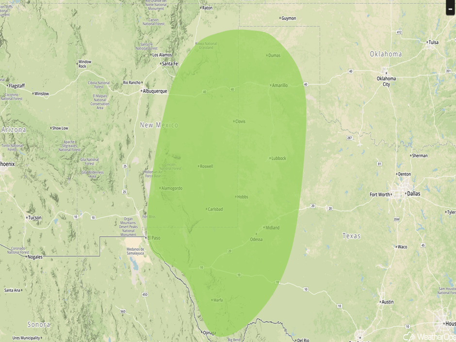 Excessive Rainfall Risk Outline for Thursday, August 24. 2017