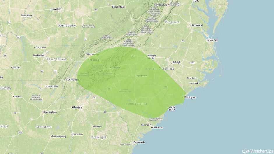 Excessive Rainfall Risk Outline for Wednesday, December 20, 2017
