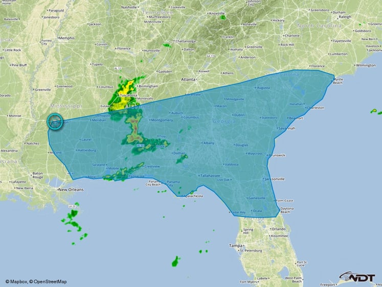 Thunderstorm Risk Outline for Friday, June 17,  2016