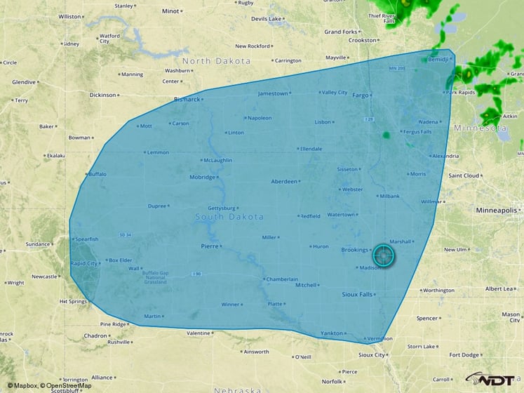 Thunderstorm Risk Outline for Friday, June 17, 2016