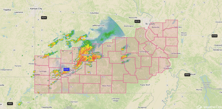 Radar 2:37pm CDT 10/19/16