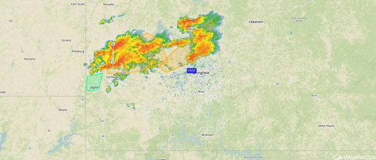 Radar 12:36pm CDT 10/19/16