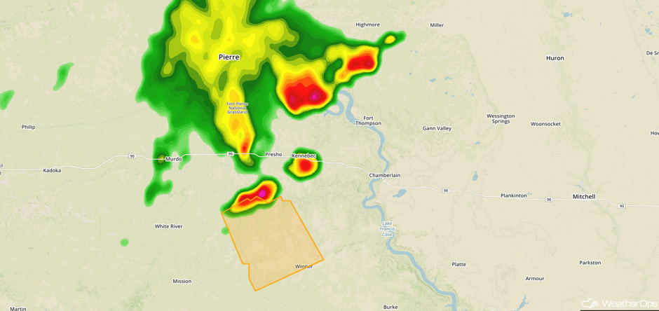 Radar 12:40pm CDT 8/1/17
