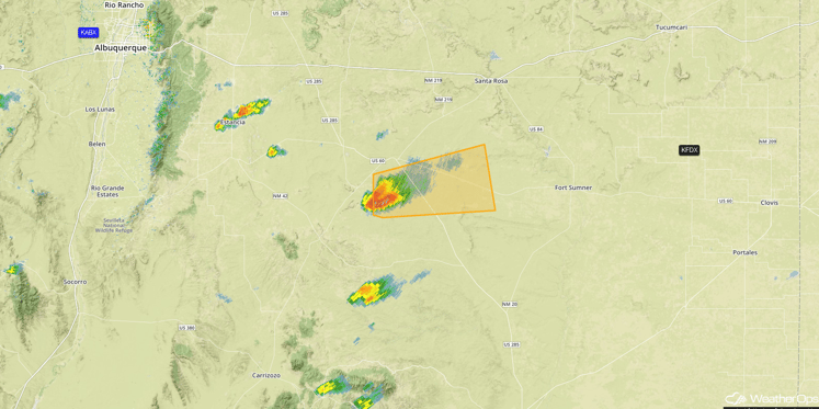 New Mexico Radar 11:45am MDT 9/15/16
