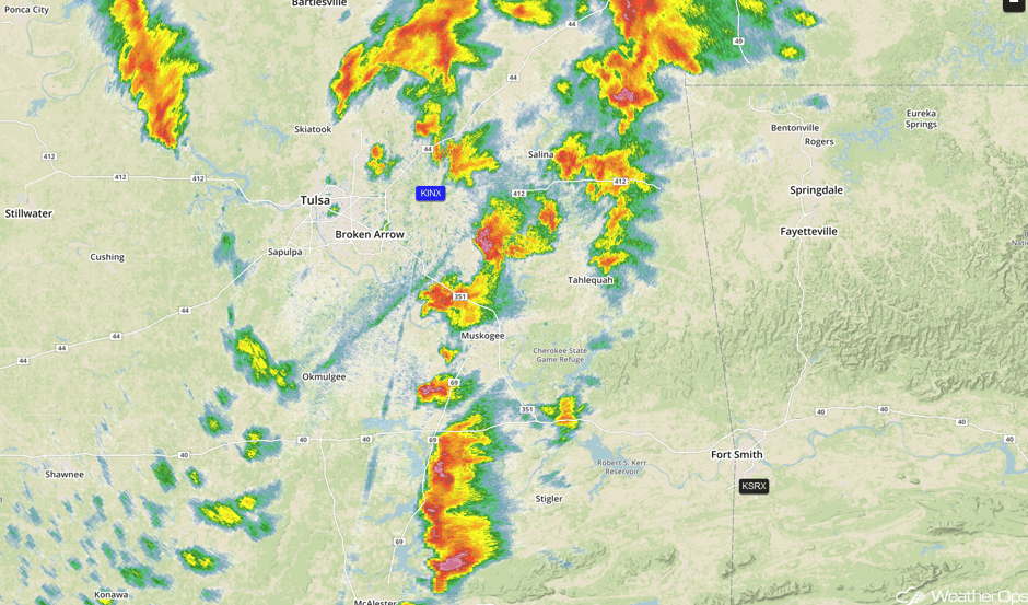 Radar 6:26pm CDT 4/4/17