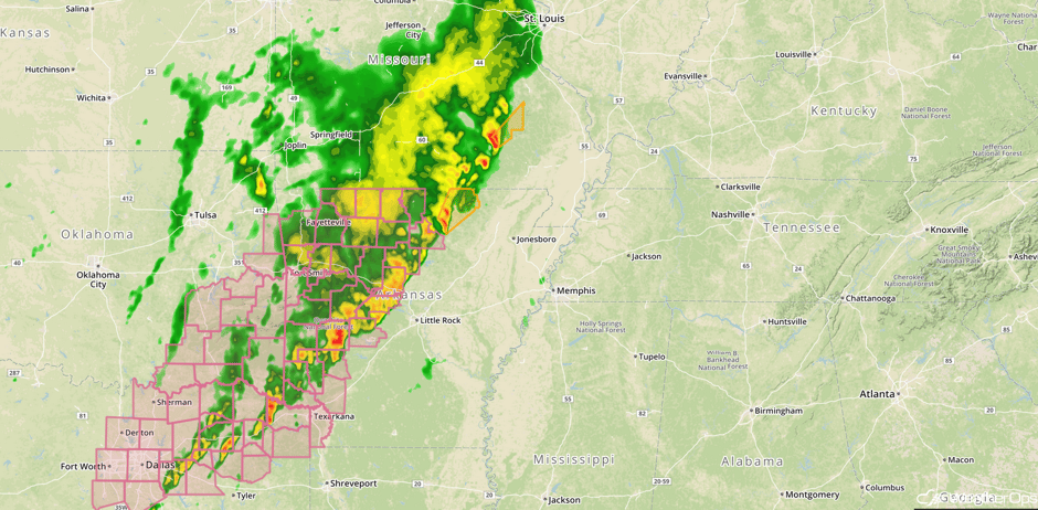 Radar 12:00pm CDT 4/26/17