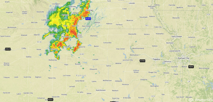 Radar 1:30pm CDT 8/20/16