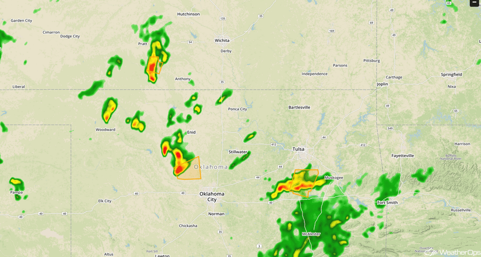 Radar and Severe Thunderstorm Warnings 5/11/17