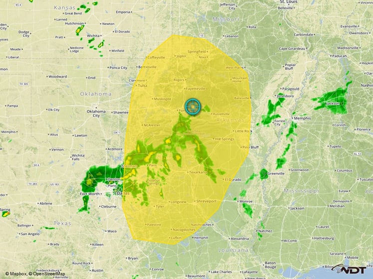 Red Area for Monday, May 9, 2016