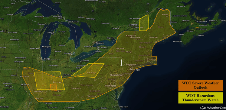 Region 1 Monday, July 18, 2016