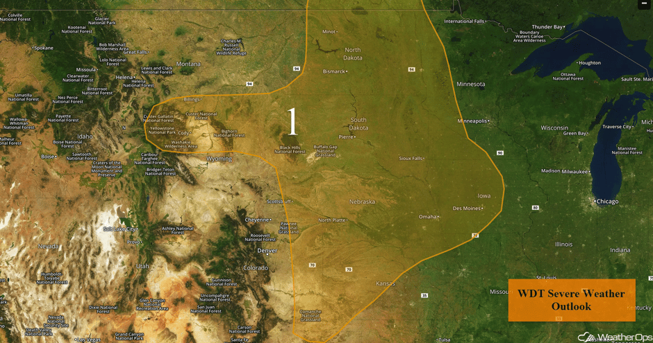 US Hazards for Tuesday, June 27, 2017