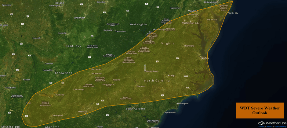 Region 1 Monday, August 7, 2017