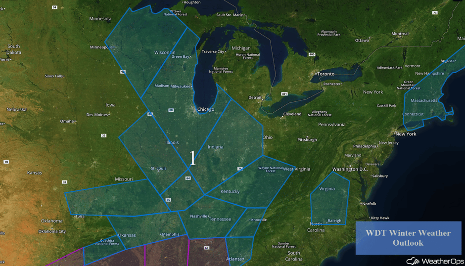 Region 1 Monday, January 15, 2018