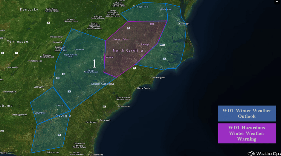Region 1 Wednesday, January 17, 2018