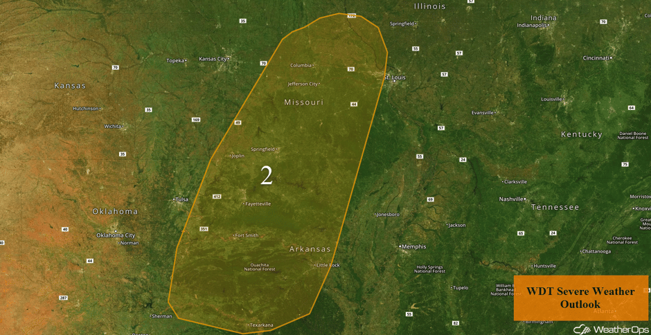 Region 2 for Monday, December 4, 2017