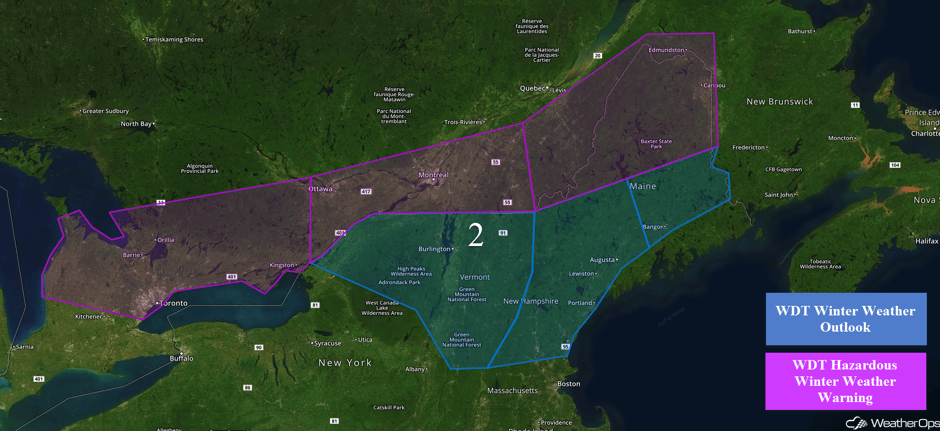 Region 2 Monday, January 22, 2018
