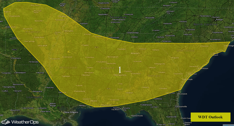 Region 1 for Friday, June 17, 2016