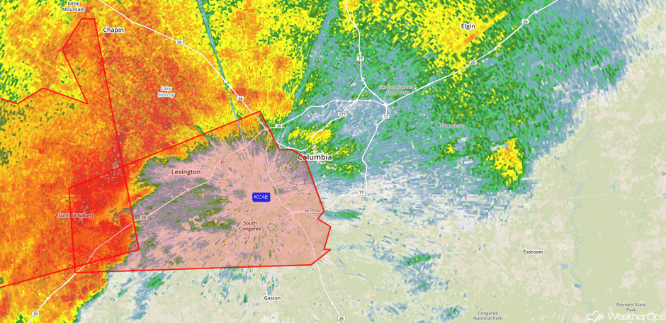 Radar 2:00pm EDT 4/5/17