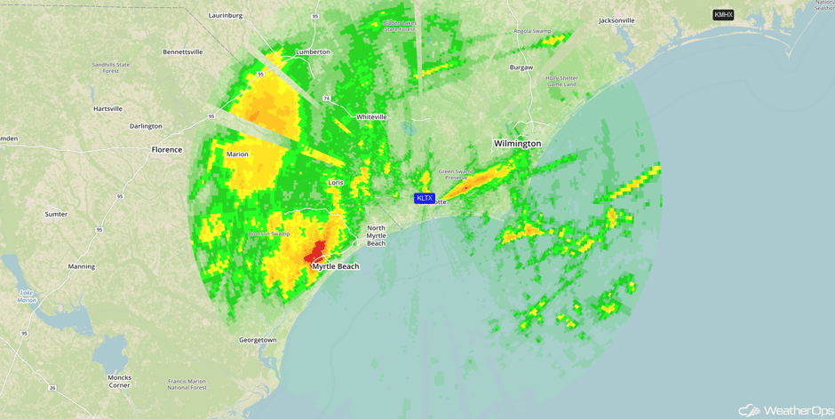 Storm Total Precipitation 4/24/16