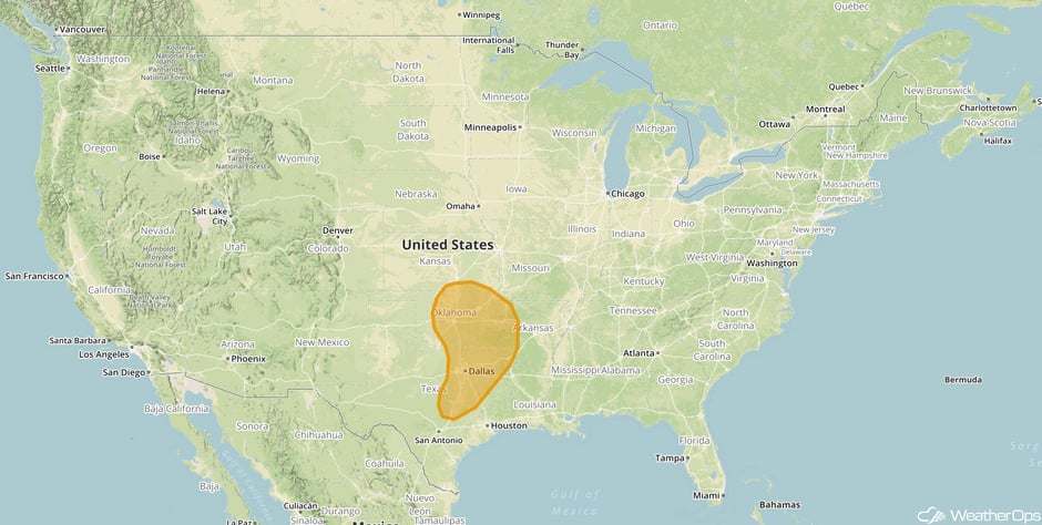 Severe Weather Threat for Sunday, March 26