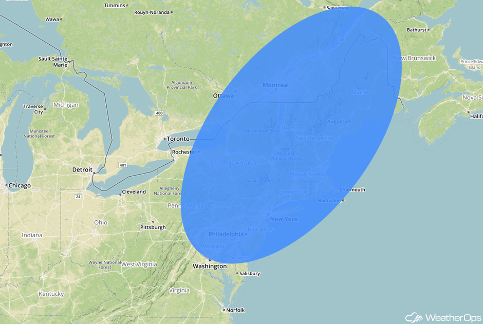 Significant Snowfall for Tuesday, March 14, 2017
