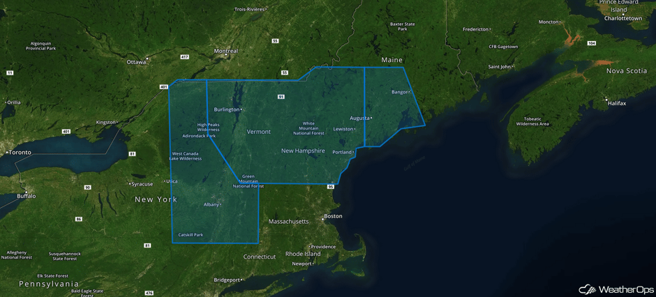Significant Snowfall Risk Outline for Wednesday, January 18, 2017