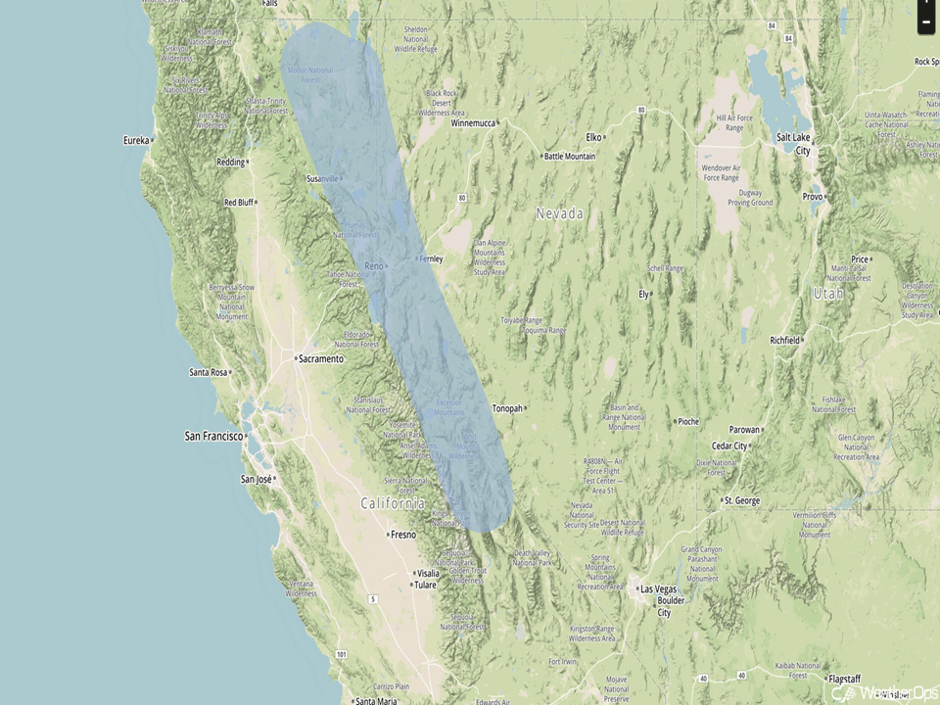 Significant Snowfall Risk Outline for Friday, January 20, 2017