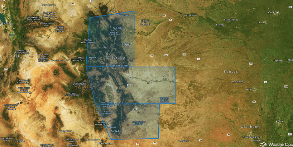 Significant Snowfall Risk Outline for Saturday, April 29, 2017