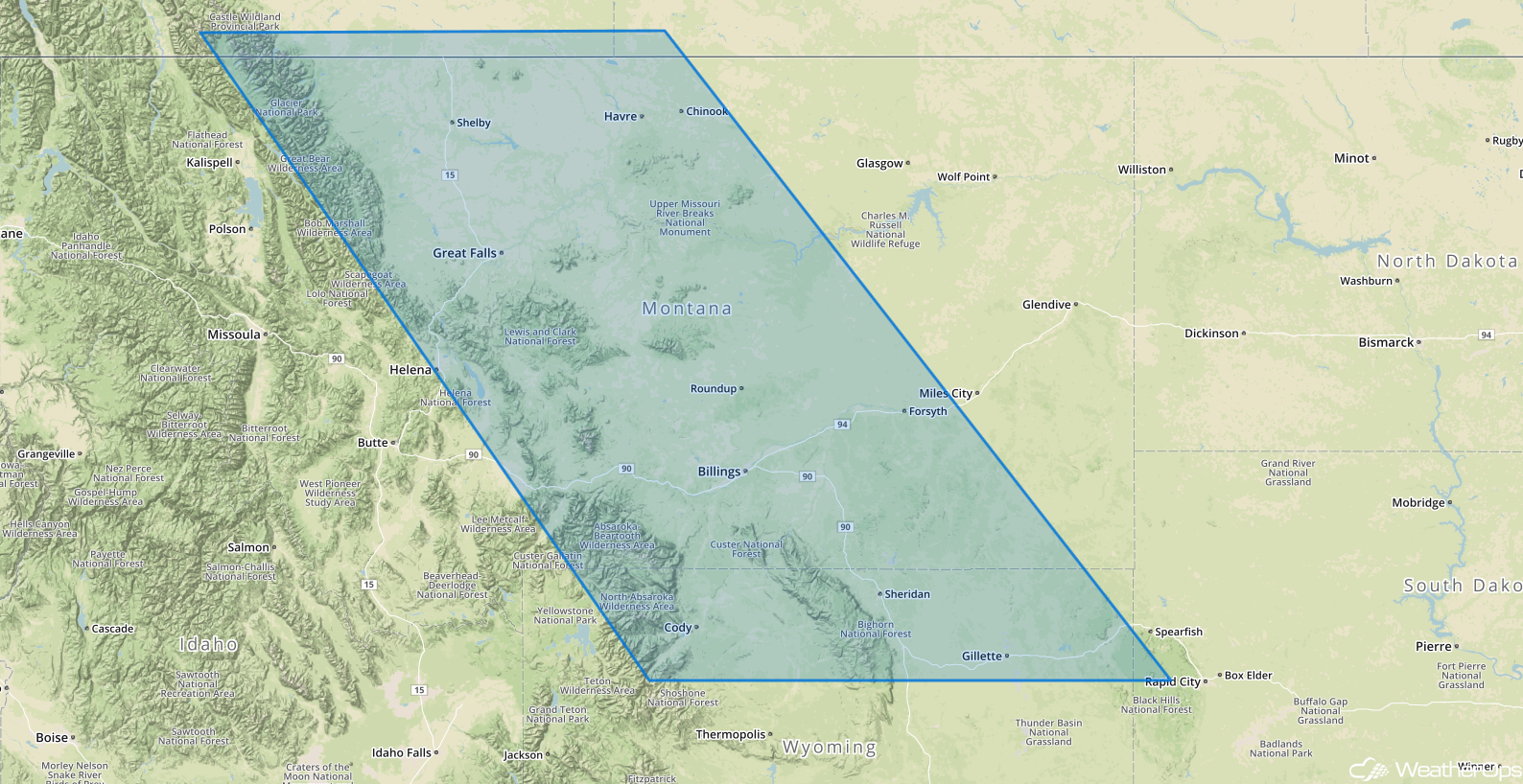 Snow Risk Outline for February 2-4, 2018