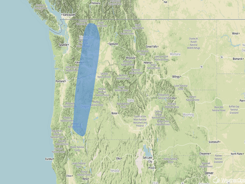 Significant Snowfall Risk Outline for Friday, December 22, 2016