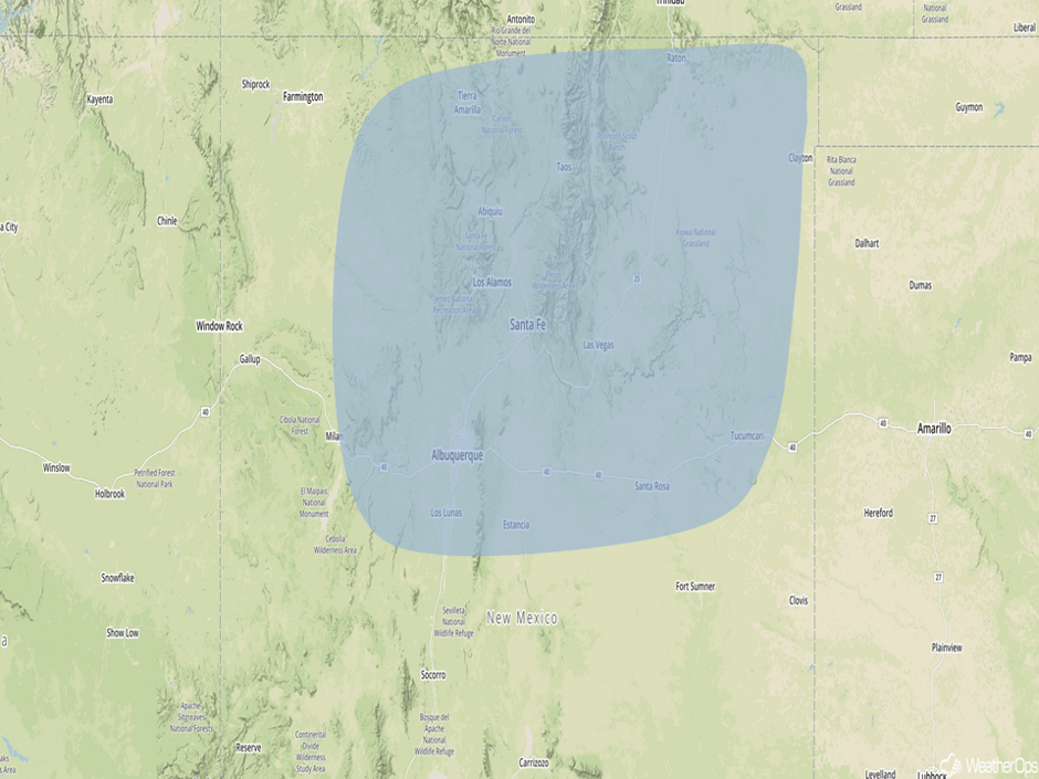 Significant Snowfall Risk Outline for Friday, January 6, 2017