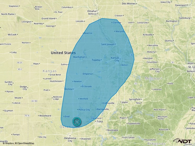 Sunday's Severe Risk Outline 4/24/16