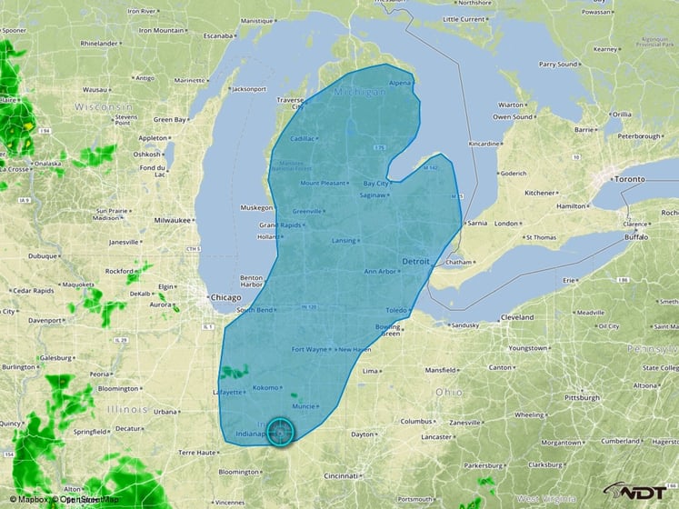 Severe Weather Risk Outline for Sunday, May 29, 2016