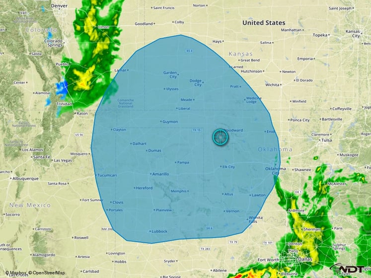 Thunderstorm Risk Outline for Sunday,. May 29, 2016