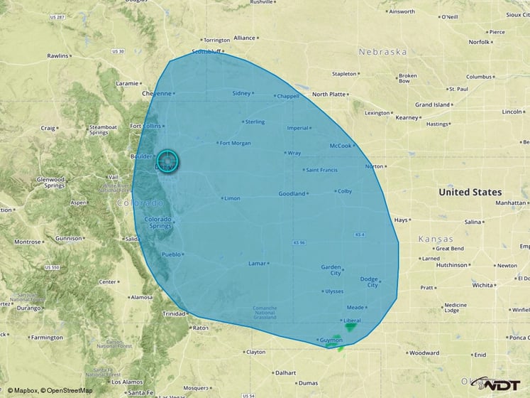 Severe Thunderstorm Risk Outline for Sunday, June 12, 2016