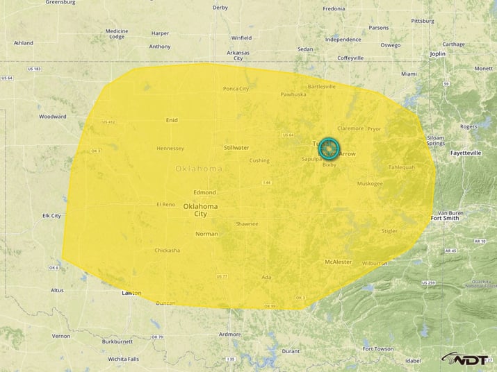 Severe Thunderstorm Risk Outline (WDT Outlook) Monday, February 29, 2016