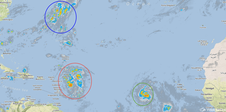 Tropical Infrared Satellite Tuesday, August 23, 2016
