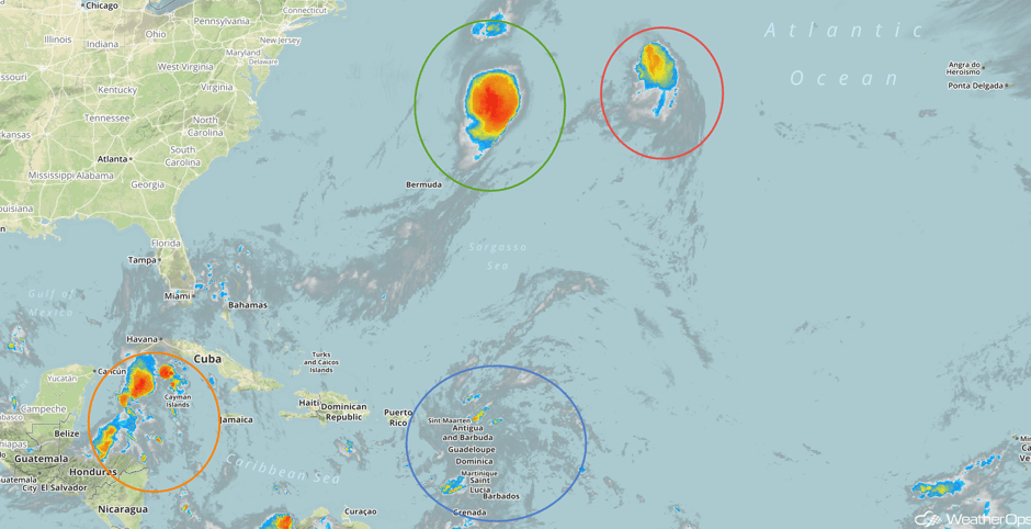 Enhanced Infrared Tropical Satellite 9/29/17