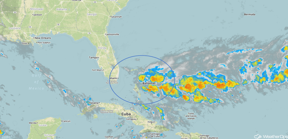 Enhanced Infrared Tropical Satellite 10/3/17