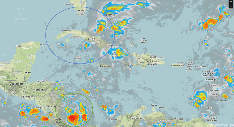 Enhanced Infrared Tropical Satellite 10/4/17