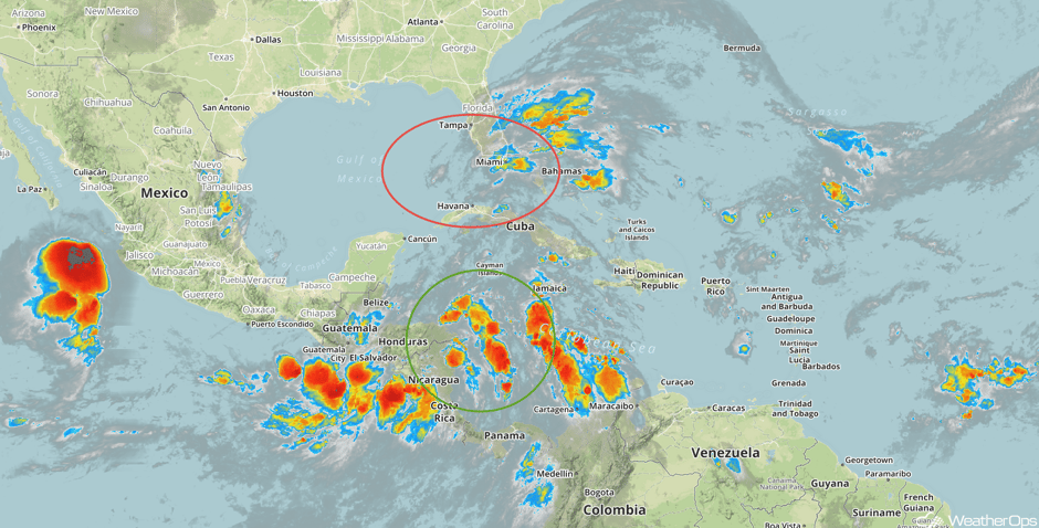Enhanced Infrared Tropical Satellite 10/5/17
