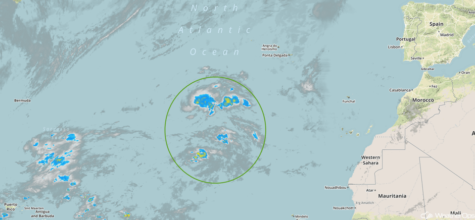 Enhanced Infrared Tropical Satellite 10/9/17