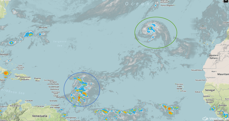 Enhanced Infrared Tropical Satellite 10/13/17