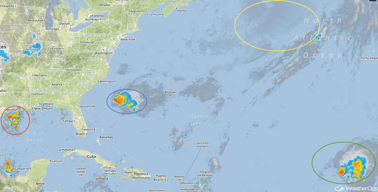 Tropical Infrared Satellite Friday, September 16, 2016